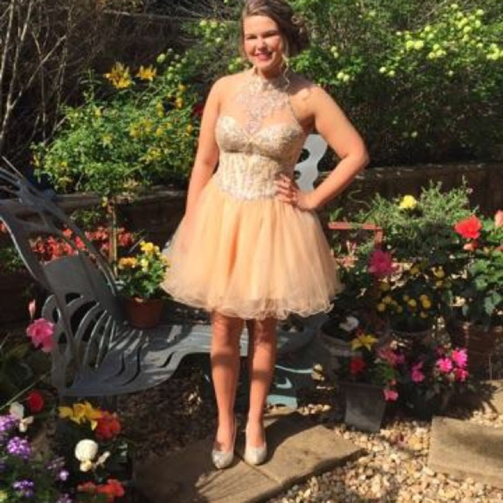Blush Prom Dress